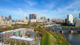 River and Rich City View